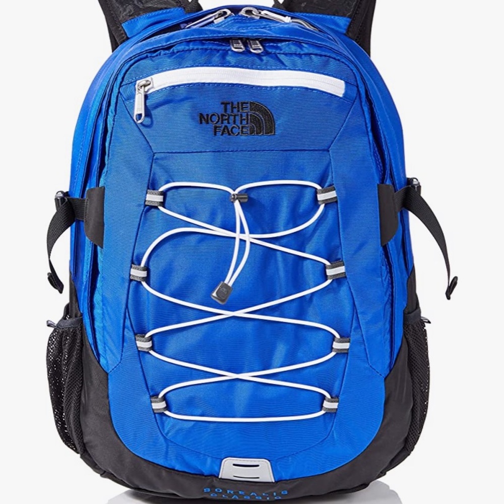 Blue Northface backpack